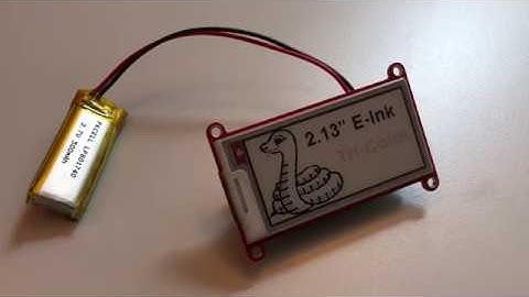 E-Ink FEATHERwing preview @adafruit #adafruit #comingsoon