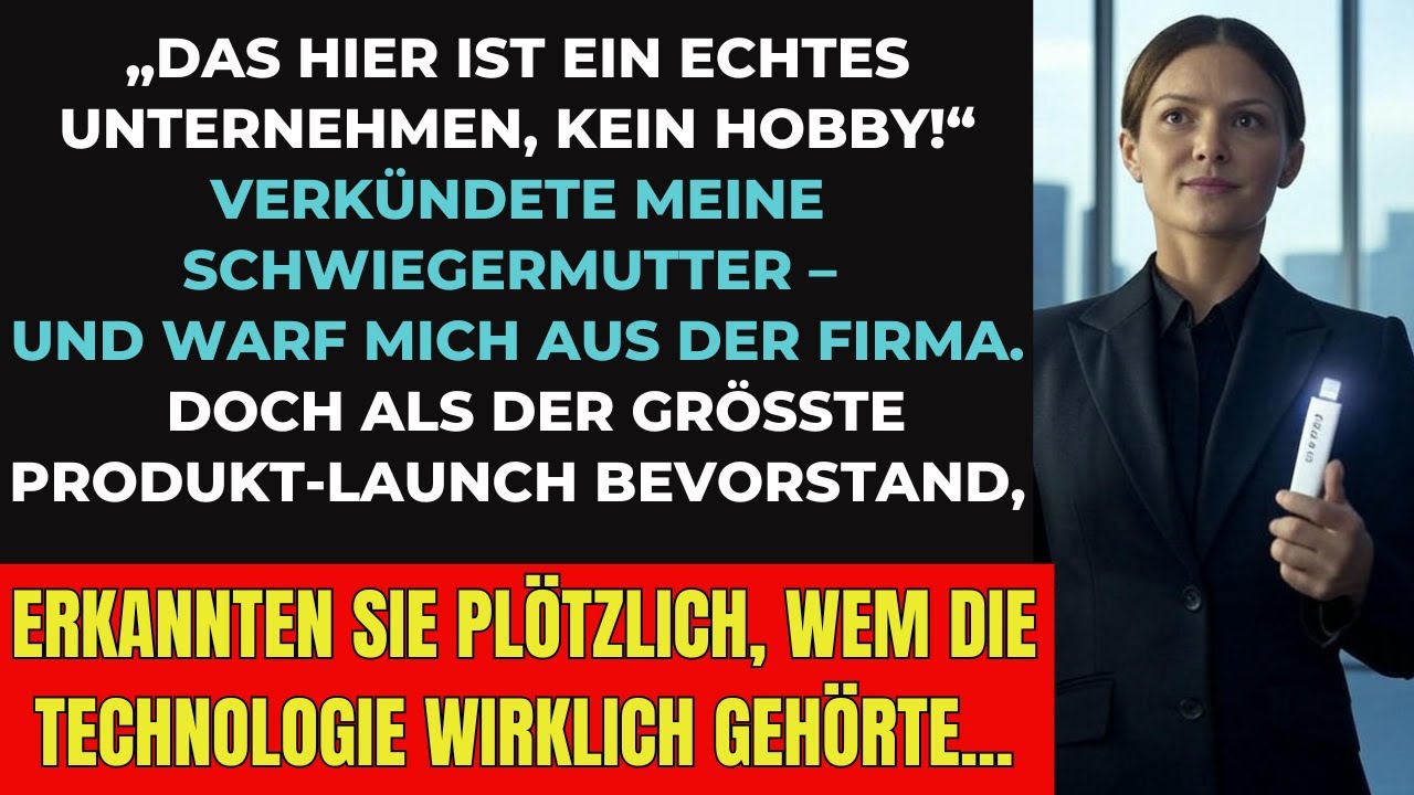 Sie wollten mich ersetzen. Dann fanden sie heraus, wem die Technologie gehört