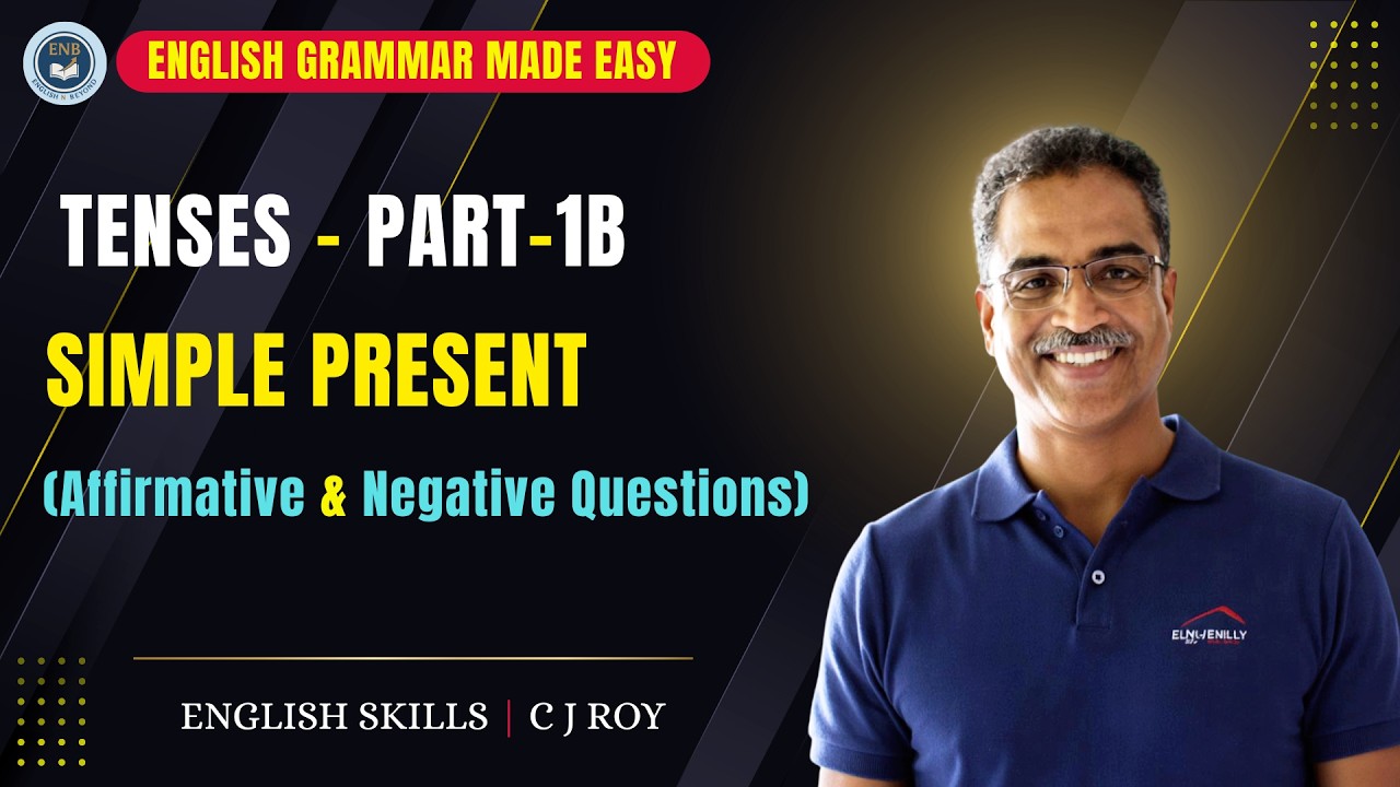 Simple Present Tense – Part 2: Affirmative and Negative Questions - YouTube