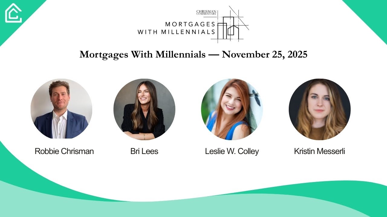 Mortgages with Millennials: November 2025