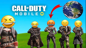 Playing with a random squad and trolling them until…