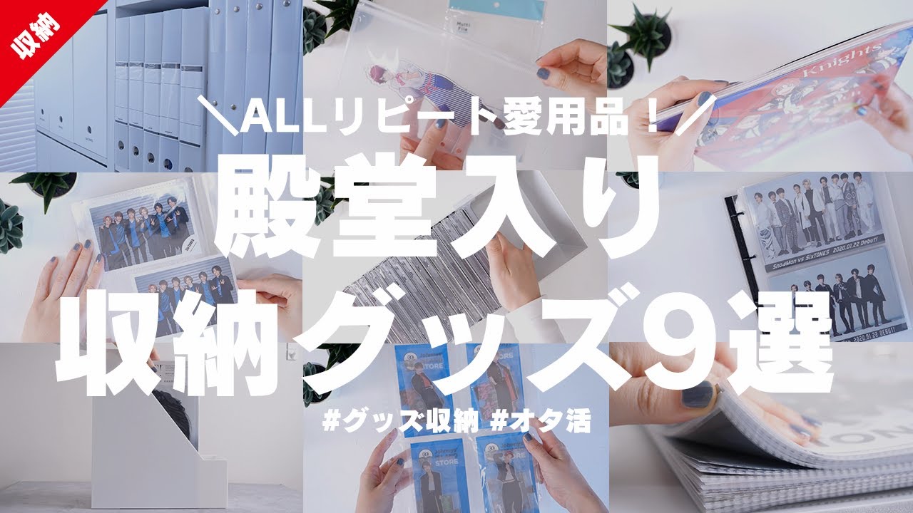 ALLリピート愛用品！殿堂入り収納グッズ9選〜あの定番のグッズ収納用品レビュー