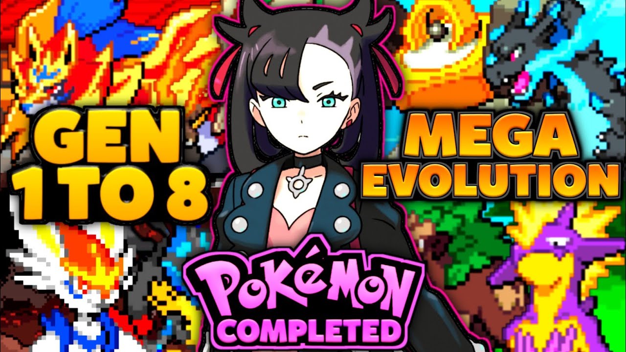 NEW UPDATE] Completed Pokemon GBA Rom Hack 2022 With Mega Evolution,  Randomizer, Gen 8 & much More!