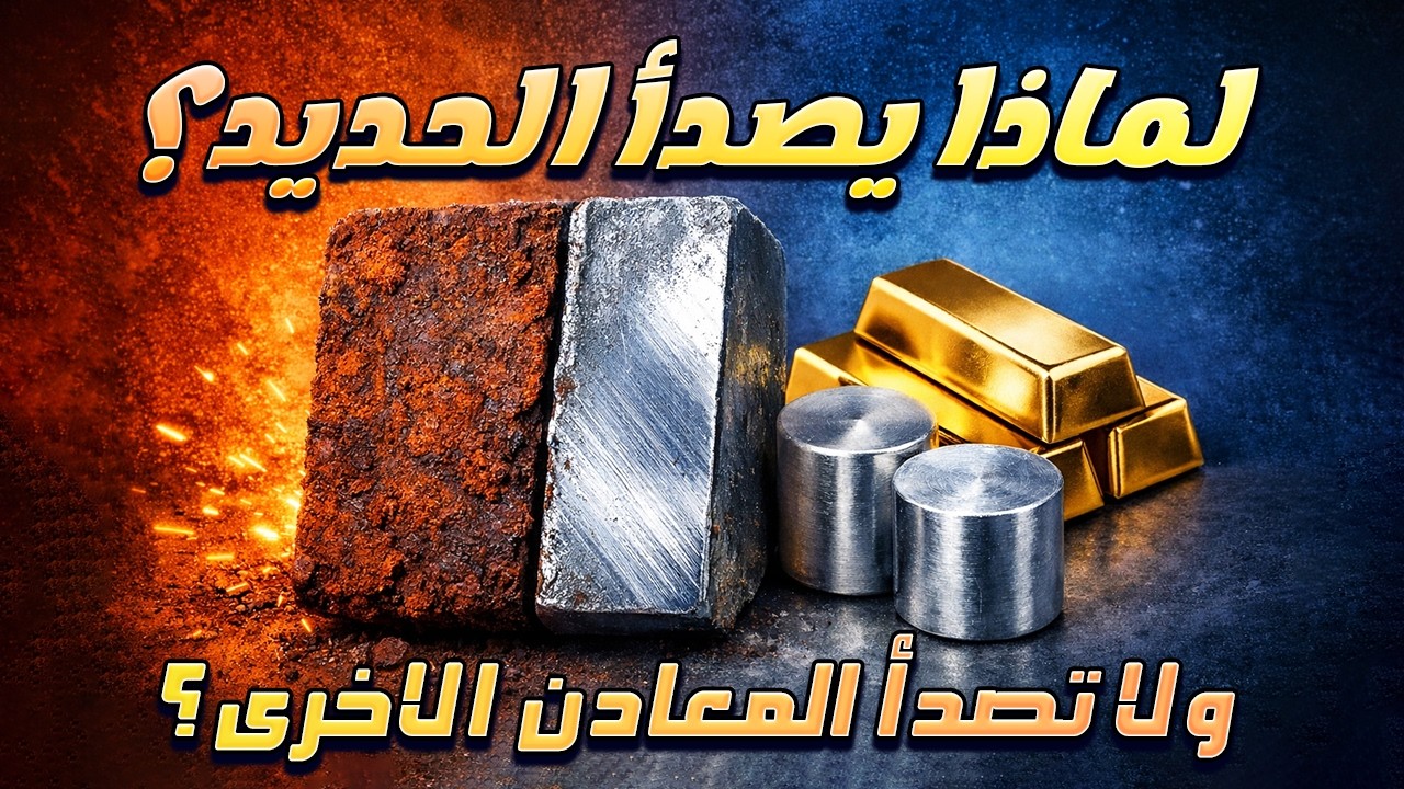 لماذا يصدأ الحديد؟ السر الكيميائي وراء الصدأ | شرح التفاعل الكيميائي ...