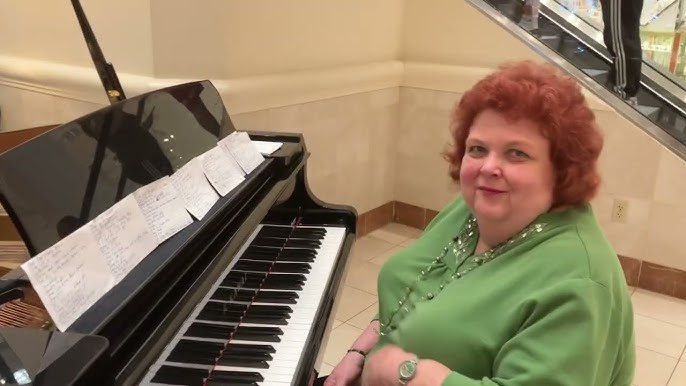 Moon River played on piano by Patsy Heath at Von Maur 