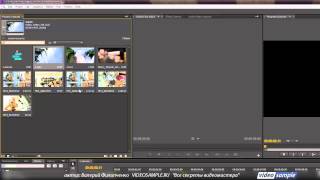 Adobe Premiere Окно Project (проект)