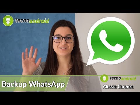 Come fare il BACKUP delle chat di WHATSAPP