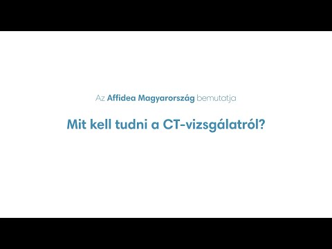 Mit kell tudni a CT-vizsgálatról?