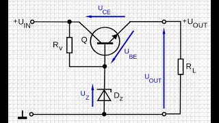 Полупроводниковый стабилитрон, пояснения работы схем включения, студентам и любознательным,