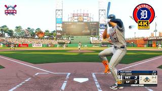 Tigers vs Giants | MLB The Show 26 | Gameplay PS5 4K