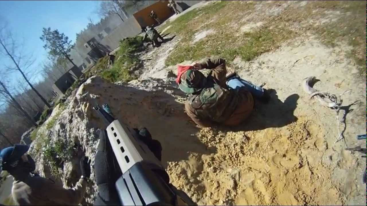 Ballahack Airsoft 3-9-13 Barrel games BRIGEXPLOSION POV KWA Lm4