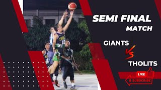 Giants VS Tholits Semi Final Round #basketball #spv #springtown