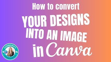 CANVA Design to Image APP #canva #createoncanva #canvassador
