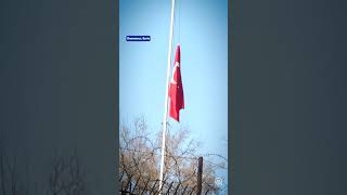 Full Turkish embassy in Damascus has reopened after 12 years, with the Turkish flag raised once again Update