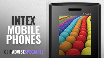 Top 10 Intex Mobile Phones [2018]: Intex Eco Beats (Dual SIM, Black-Grey)