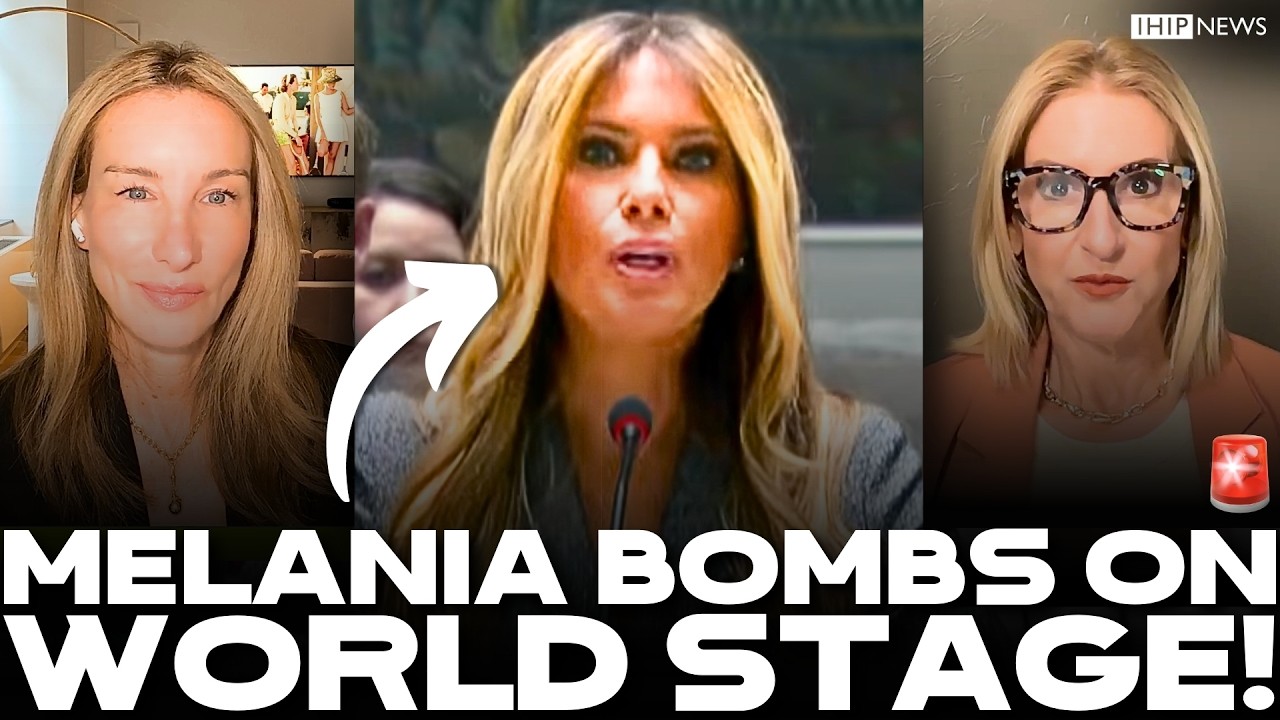 IHIP News: Melania FILLS IN For An UNHEALTHY TRUMP At UN And BOMBS In Front of WORLD LEADERS!