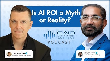 Is AI ROI a Myth or Reality? | Insights from Steve Wilson, Chief AI & Product Officer, Exabeam