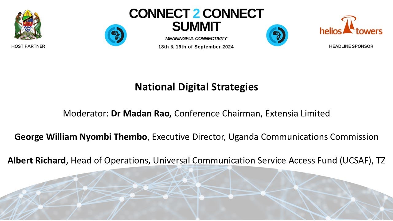 National Digital Strategies UCSAF Tanzania
