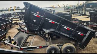 2023 ED Trailers 83x12 Dump Trailer 3 Side 14K 01045
