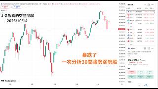 2026.10.14 台股站不上五萬，今天來討論這些暴跌後的個股「們」