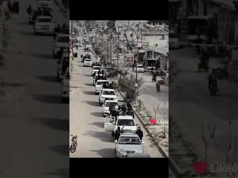 رتل عسكري للواء جحافل شام يتجه ناح جرمانا 