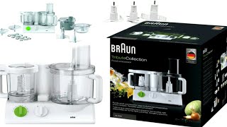 Braun Food processor unboxing full review1 of Braun FX 3030 TributeCollection Food Processor chopper