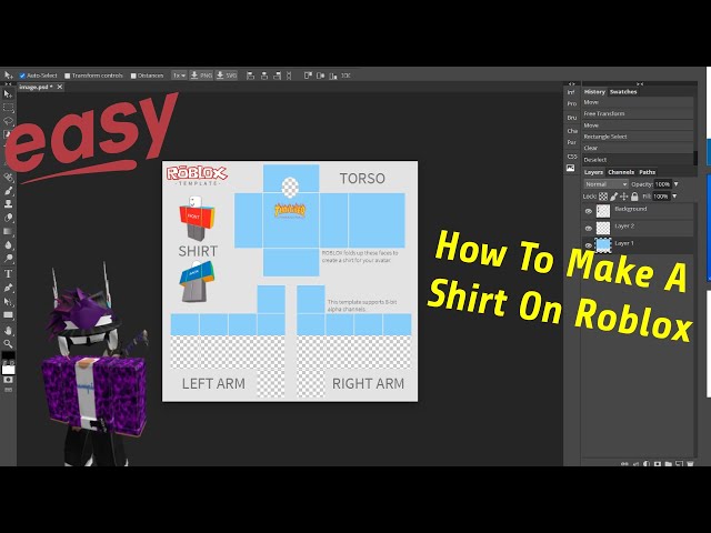 How To Make A Shirt In Roblox (Updated 2023) - Full Guide 