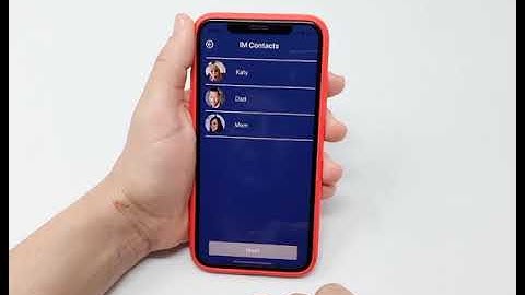 TickTalk 3 Set Up User Manual: Step 9 Group Chat from Your App