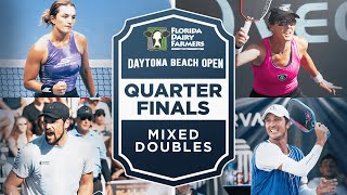 Parenteau/Bar vs Christian/Daescu at the Florida Dairy Farmers Daytona Beach Open