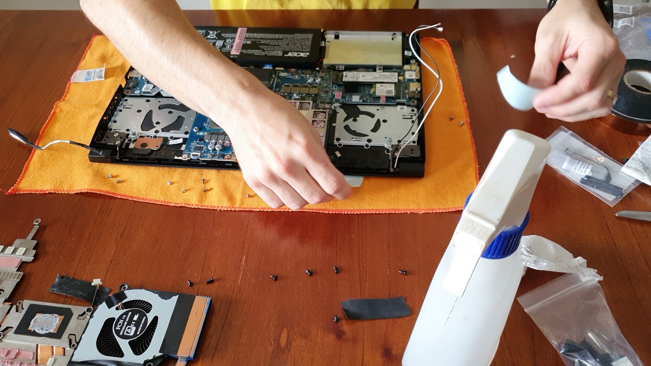 Otimizando refrigeração do Helios Predator 300