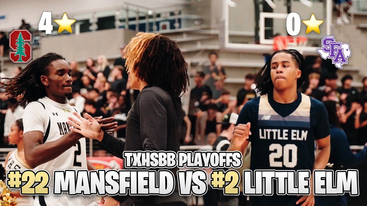 4 ⭐️ ZION ROBINSON GOES AT IT WITH UNKNOWN GUARD KENSINGTON CANDLER | LITTLE ELM VS MANSFIELD|