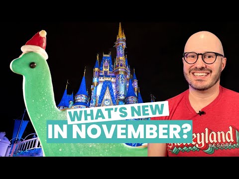 Vídeo: November at Disney World: Weather and Event Guide