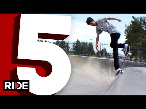 Daniel Espinoza 5-Favorite Transition Tricks