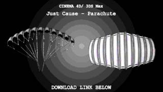 Cinema 4D/ 3DS Max | Parachute Model Download