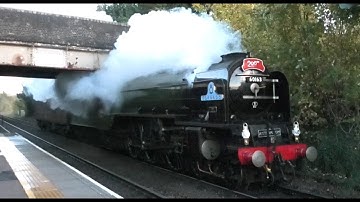 Freight, an Autoballaster, 60163 Tornado, RHTT & a Celebrity Class 66 at Kennett 27/10/2025