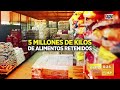 ✋ Mientras investigan comedores &quot;fantasmas&quot;, mantiene 5 toneladas de alimentos sin distribuir