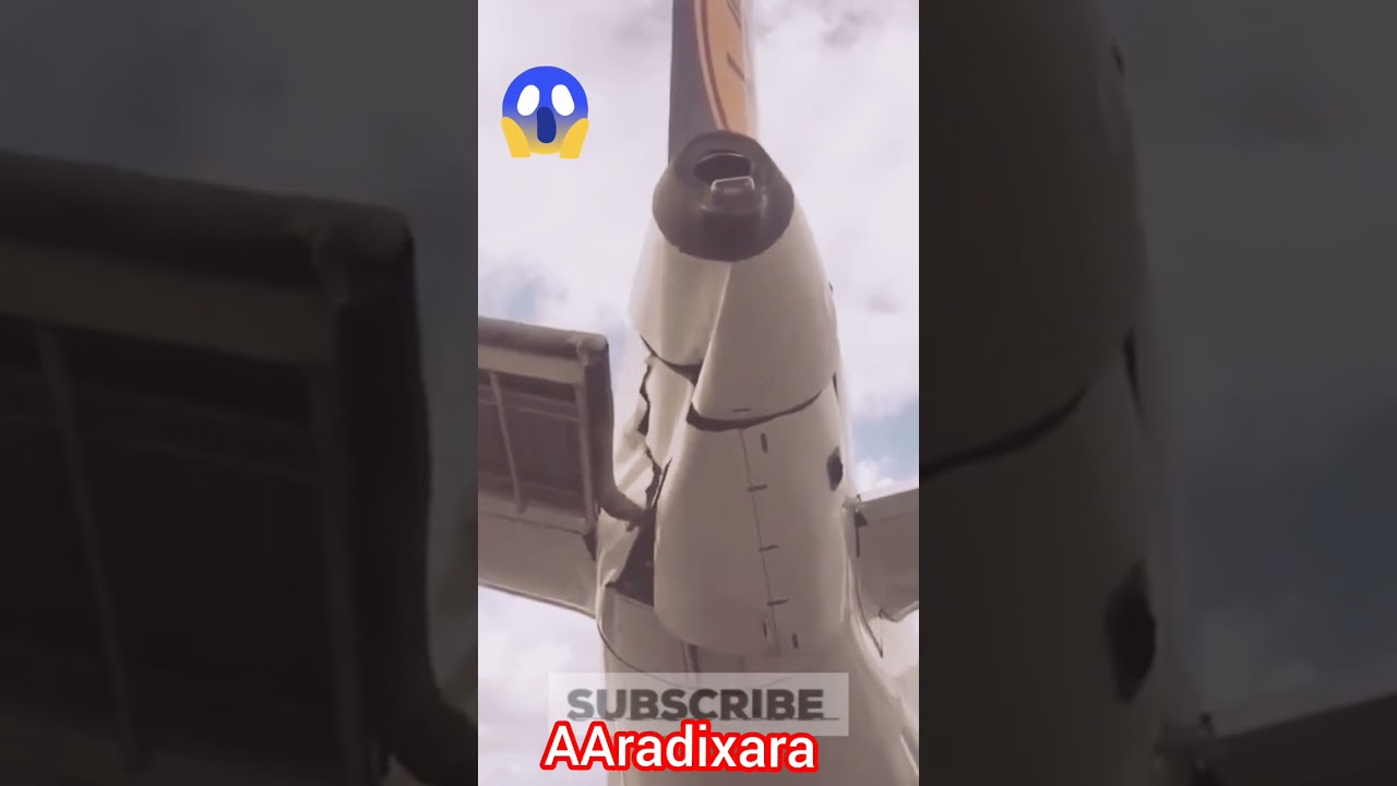 JALAIR The plane's tail was damaged due to negligence by airport officials