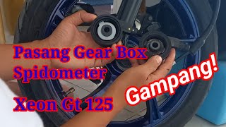 How to Install a Xeon GT 125 Speedometer Gearbox