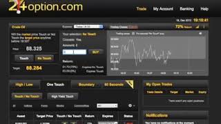 Watch Me Make Money in 1 min  with 24Option Binary Strategy review