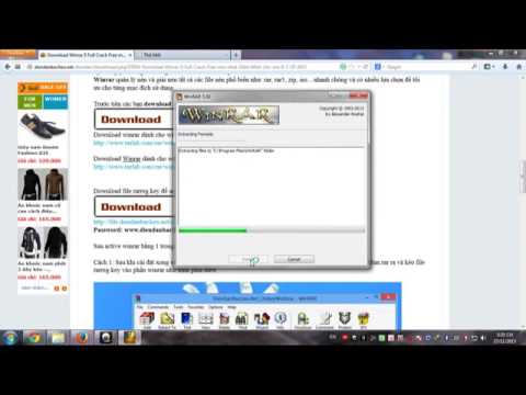 Hướng dẫn download và cài đặt phần mềm hỗ trợ giải nén file Winrar