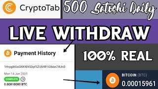 Cryptotab Browser 0.0001 Btc Live Withdraw Best Earning