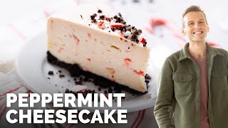 No-Bake Peppermint Cheesecake