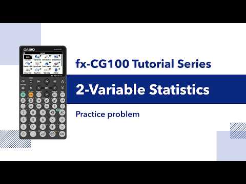 fx‑CG100 | Variable Statistics – Practice Problem