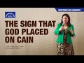 (English) The Sign That God Placed on Cain, Genesis 4:13 - Sr. Maria Luisa Piraquive