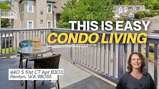 No Yard. No Repairs. Just Living. 🏡 Summit Park Condo Renton WA