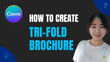 How to make a tri fold brochure on Canva