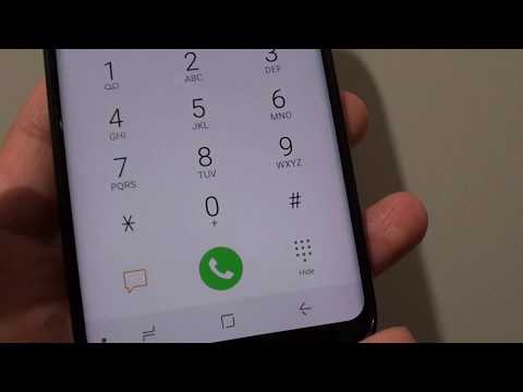 삼성 Galaxy S8 : 키패드에서 화상 통화 누락 문제