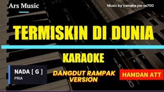 Download lagu TERMISKINDI DUNIA || NADA PRIA || KARAOKE VERSION || HAMDAN ATT ||