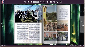 Store your college memories into interactive page flip yearbook