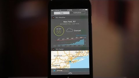 CNET Top 5 - Top 5 iOS widgets you should use